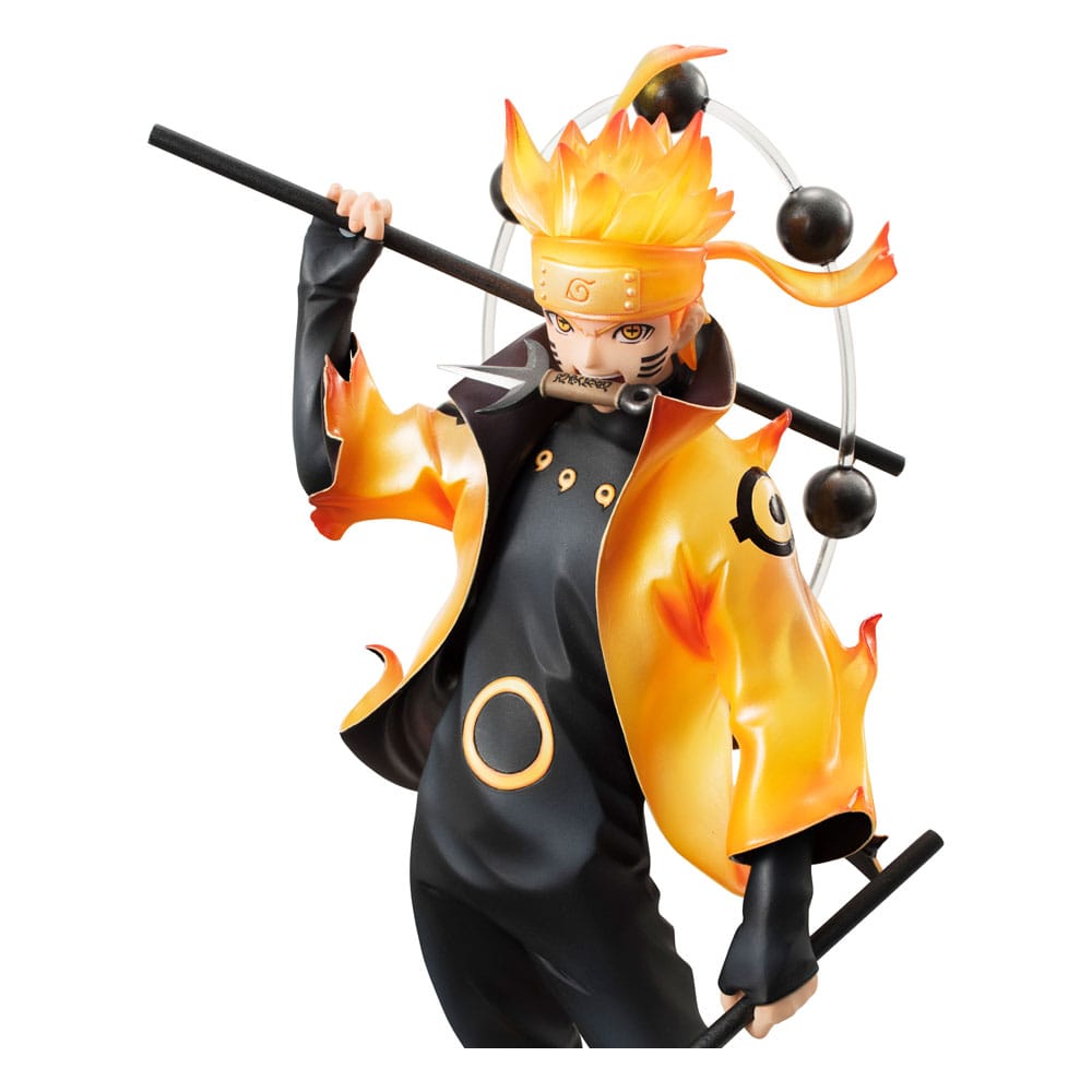 Naruto Shippuden G.E.M. Serie PVC Statue Naruto Uzumaki Six Paths Sage Mode 15th Anniversary Ver. 22 cm