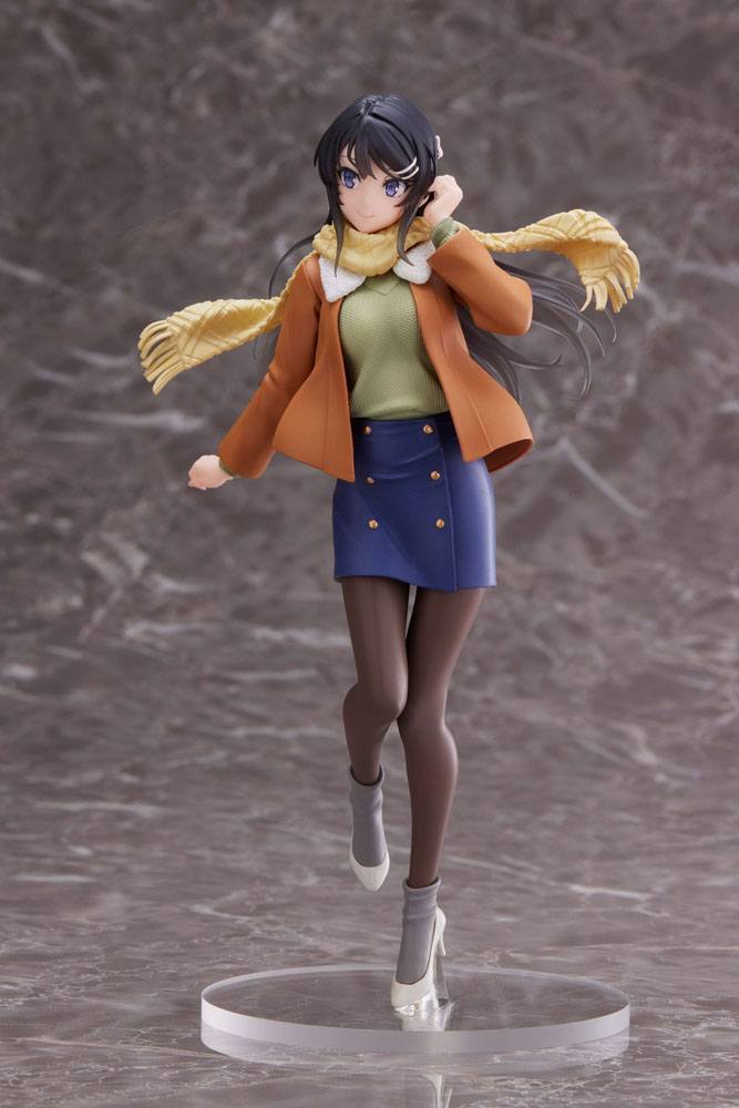 Rascal Does Not Dream of a Dreaming Girl PVC Statue Mai Sakurajima Winter Wear Ver. 20 cm