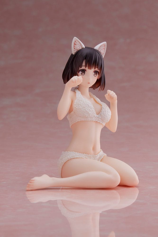 Saekano: How to Raise a Boring Girlfriend PVC Statue Megumi Kato Cat Roomwear Ver.