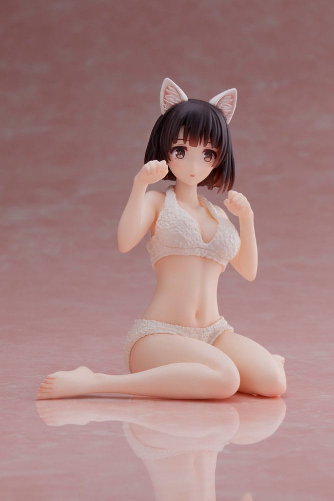 Saekano: How to Raise a Boring Girlfriend PVC Statue Megumi Kato Cat Roomwear Ver.