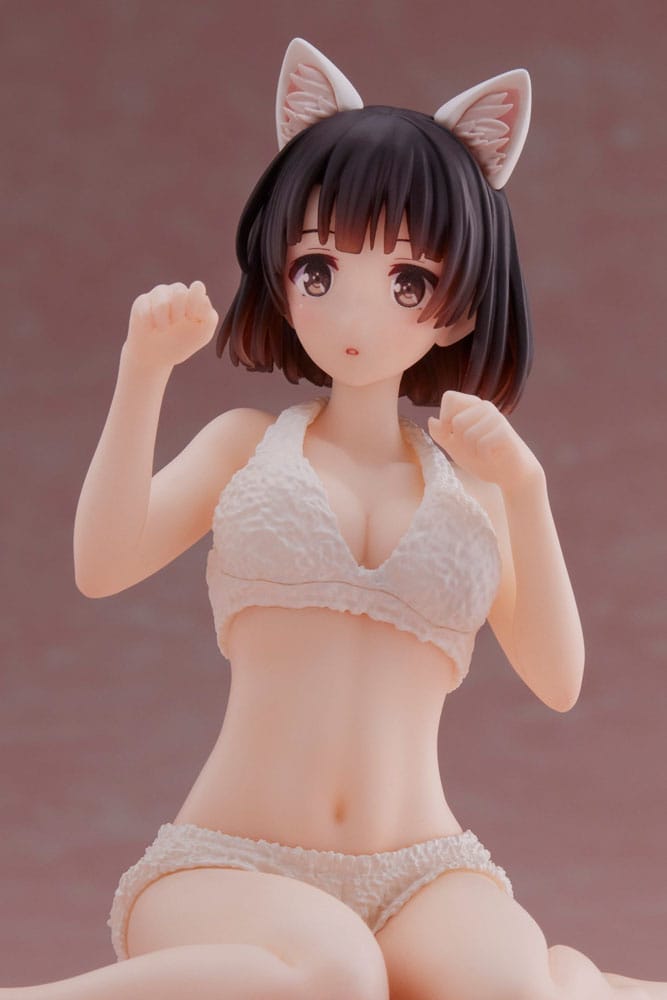 Saekano: How to Raise a Boring Girlfriend PVC Statue Megumi Kato Cat Roomwear Ver.