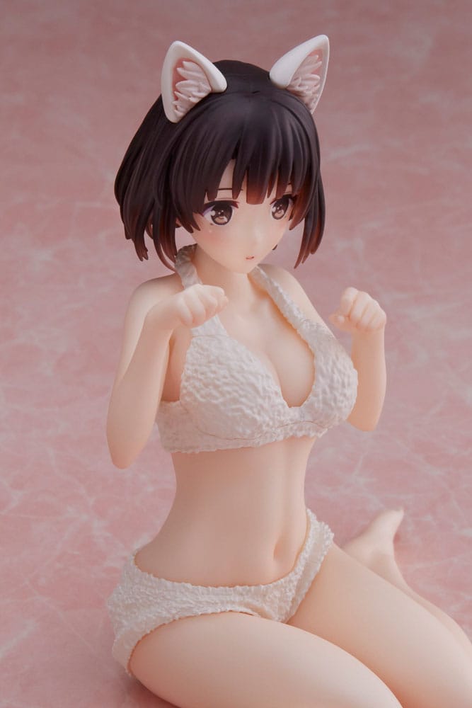 Saekano: How to Raise a Boring Girlfriend PVC Statue Megumi Kato Cat Roomwear Ver.