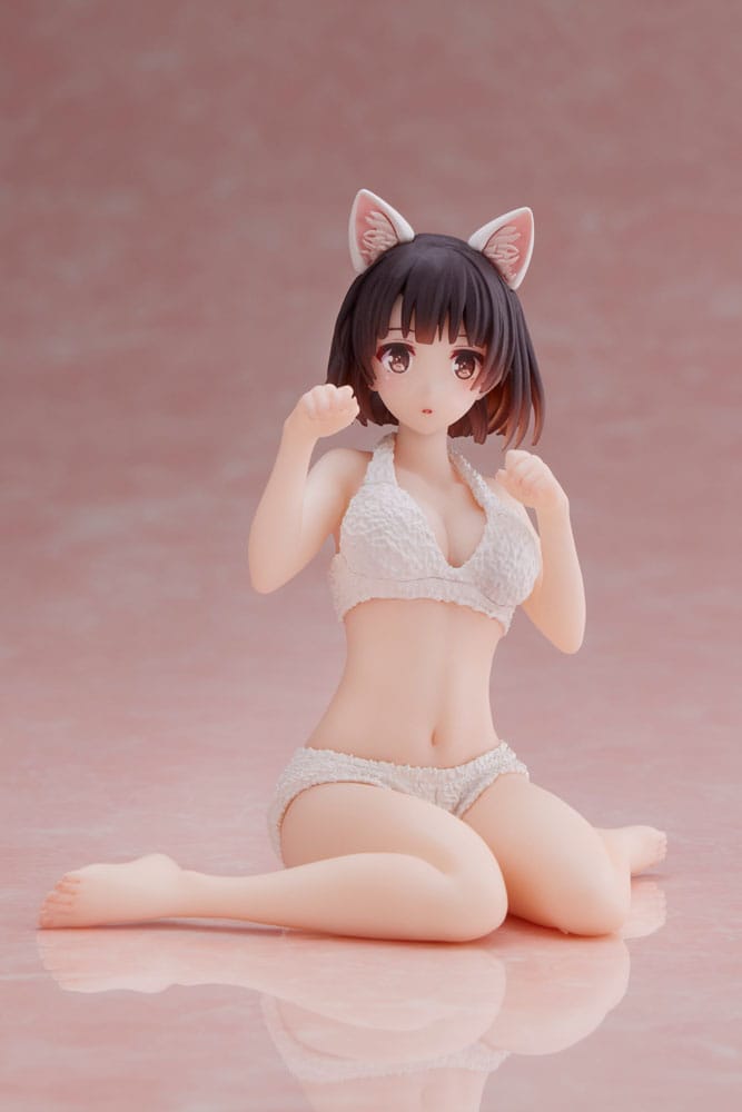 Saekano: How to Raise a Boring Girlfriend PVC Statue Megumi Kato Cat Roomwear Ver.