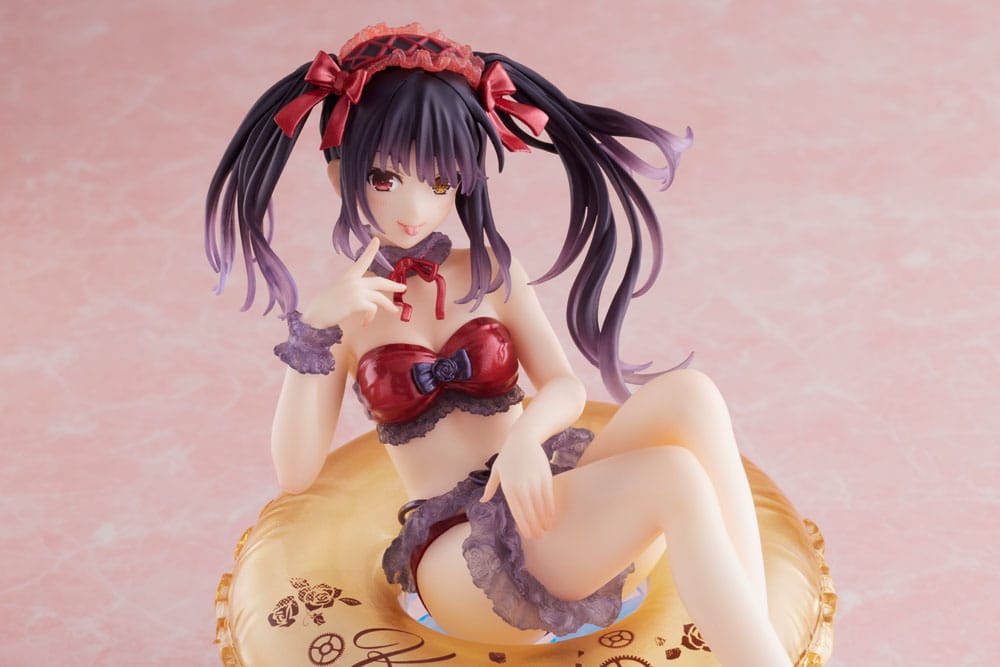 Date A Live IV PVC Statue Aqua Float Girls Figure Kurumi Tokisaki 10 cm