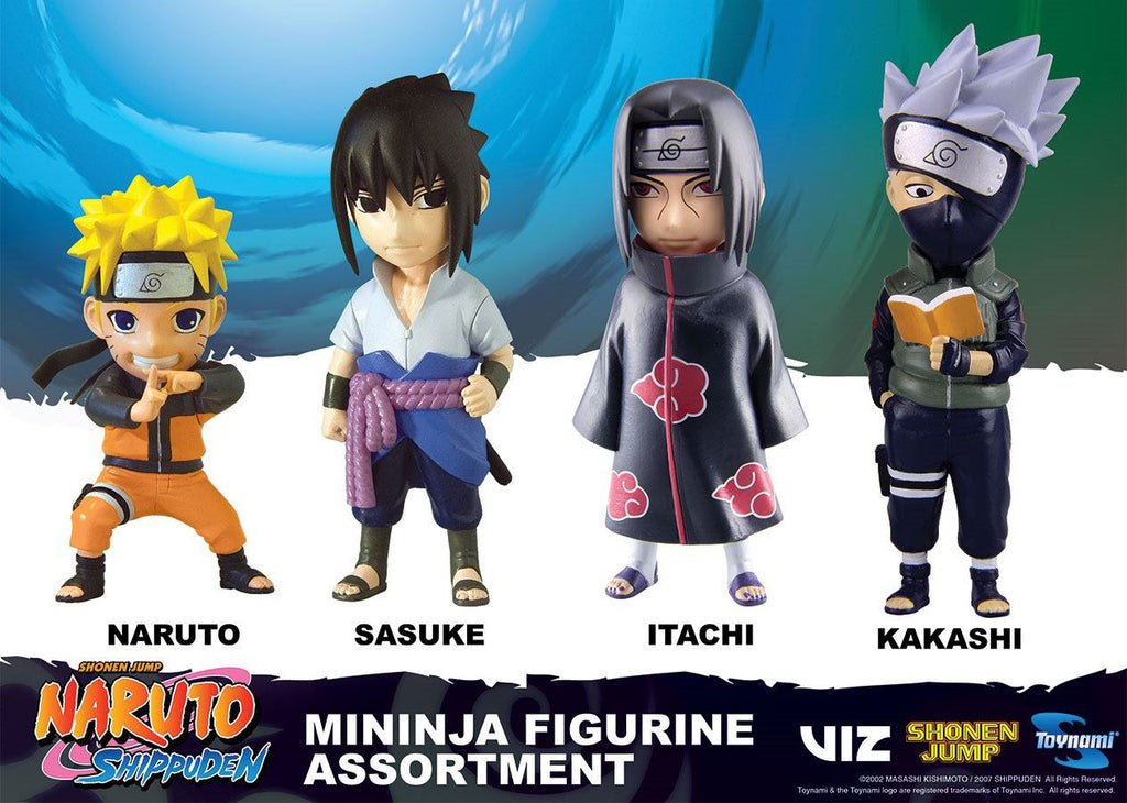 Naruto Shippuden Mininja Minifigur Sasuke 8 cm