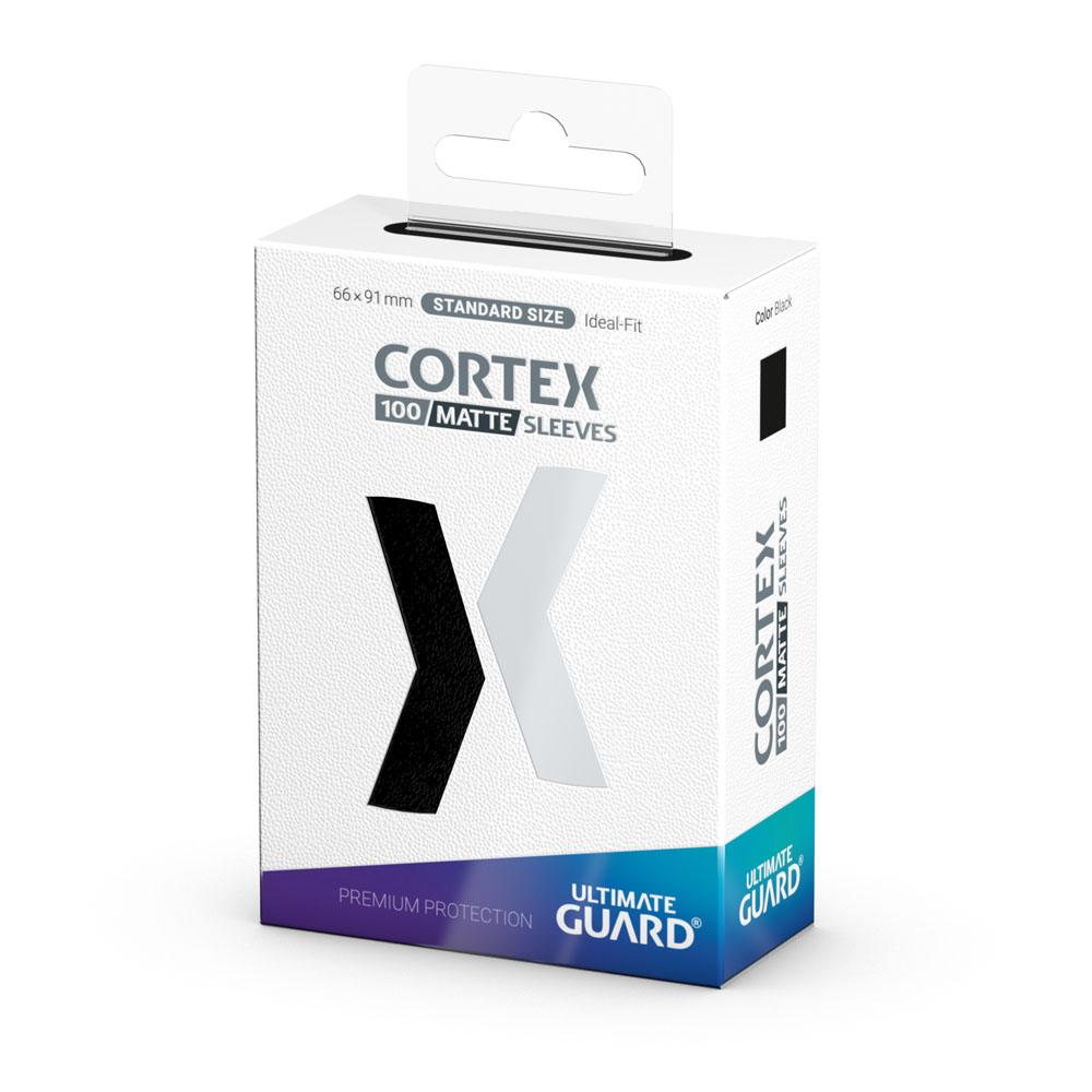 Ultimate Guard Cortex Sleeves Standardgröße Matt-Schwarz (100)