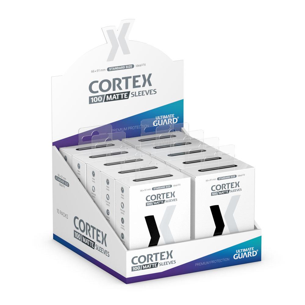 Ultimate Guard Cortex Sleeves Standardgröße Matt-Schwarz (100)