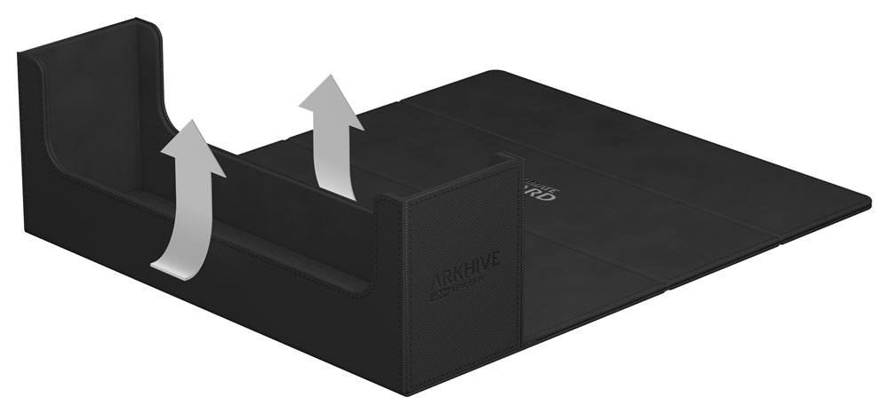 Ultimate Guard Arkhive 400+ XenoSkin Monocolor Schwarz