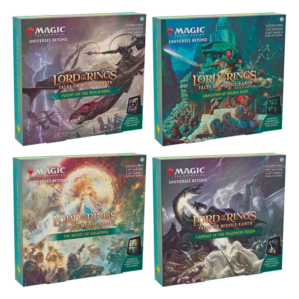 Magic the Gathering The Lord of the Rings: Tales of Middle-earth Szenenboxen Flight of the Witch-King englisch