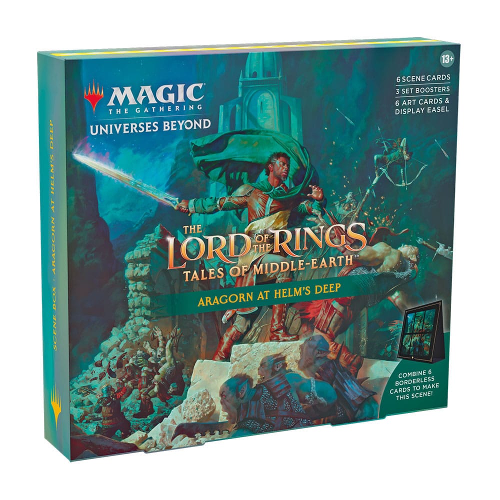 Magic the Gathering The Lord of the Rings: Tales of Middle-earth Szenenboxen Aragorn at Helm's Deep englisch