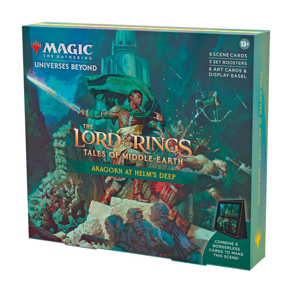 Magic the Gathering The Lord of the Rings: Tales of Middle-earth Szenenboxen Aragorn at Helm's Deep englisch