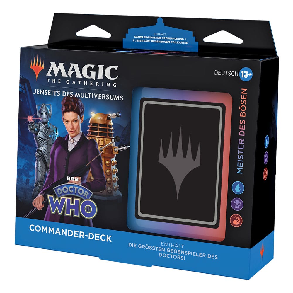 Magic the Gathering Jenseits des Multiversums: Doctor Who Commander-Deck Meister des Bösen