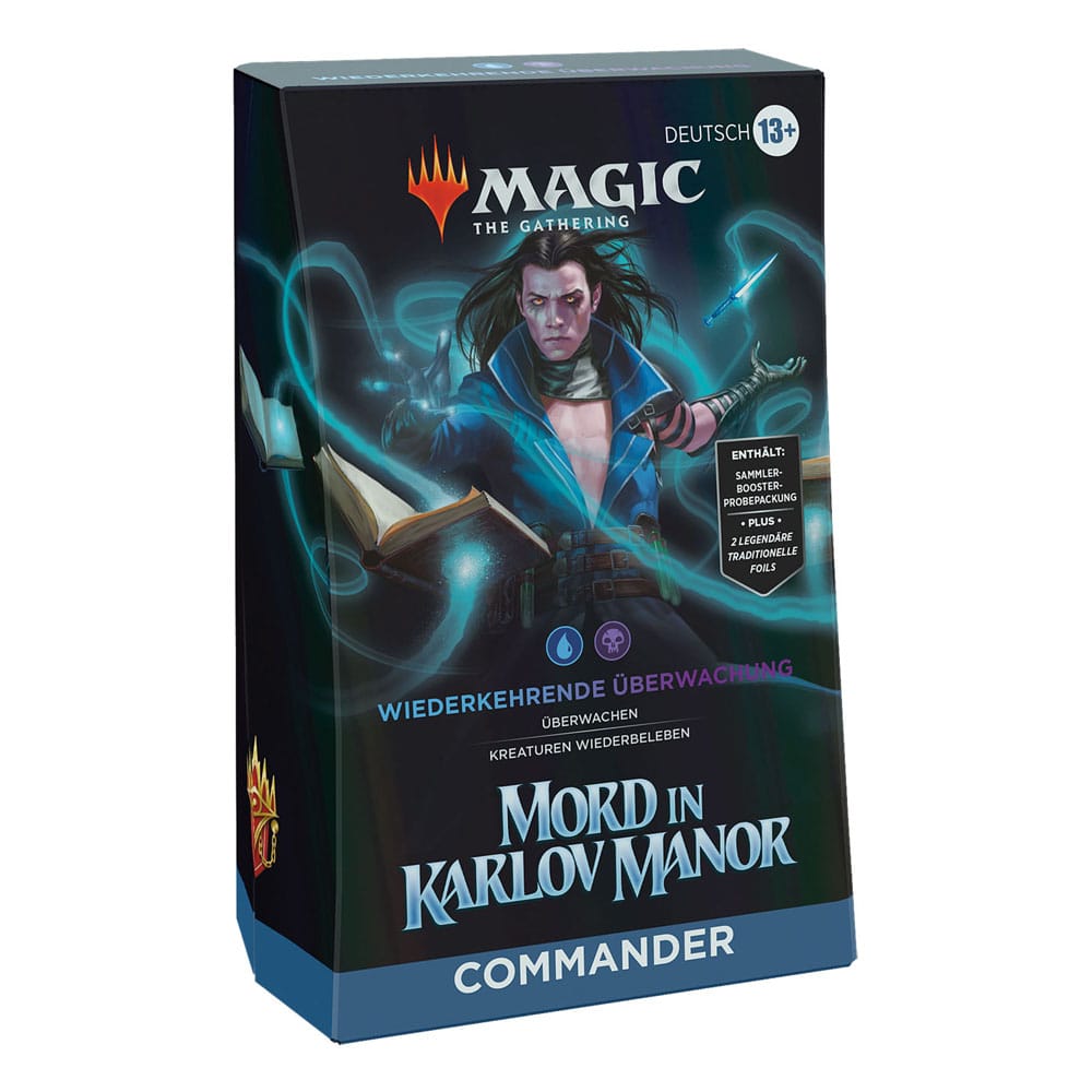 Magic the Gathering Mord in Karlov Manor Commander Deck Wiederkehrende Überwachung deutsch