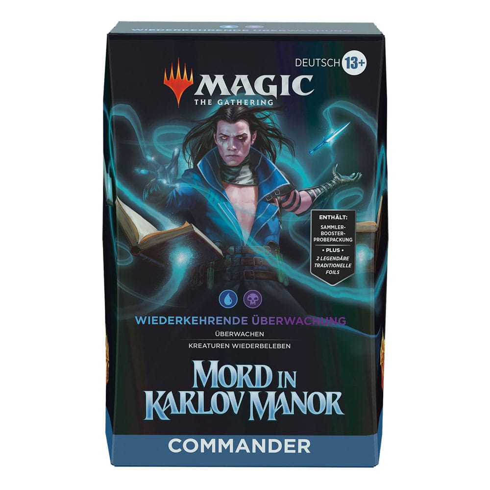 Magic the Gathering Mord in Karlov Manor Commander Deck Wiederkehrende Überwachung deutsch