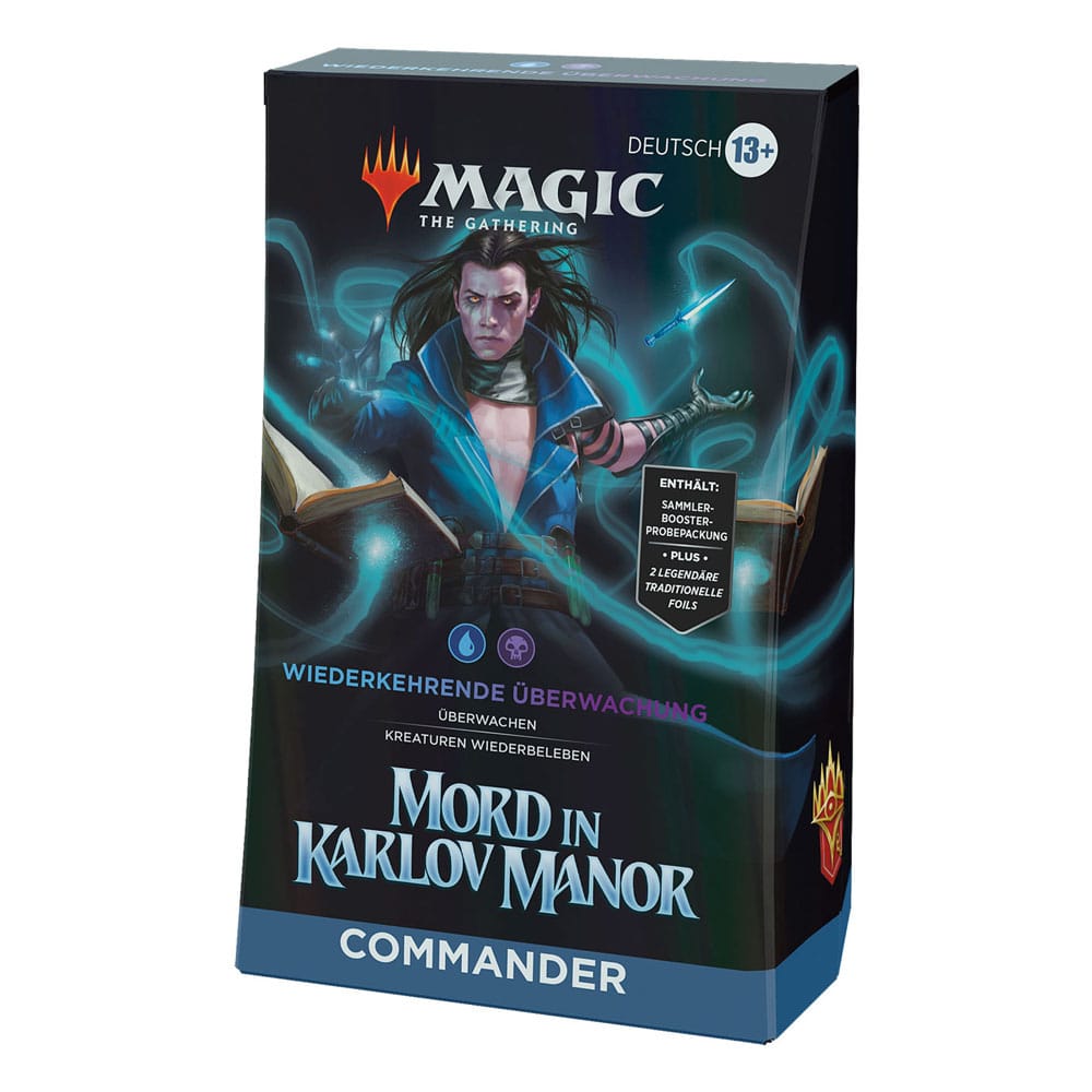 Magic the Gathering Mord in Karlov Manor Commander Deck Wiederkehrende Überwachung deutsch