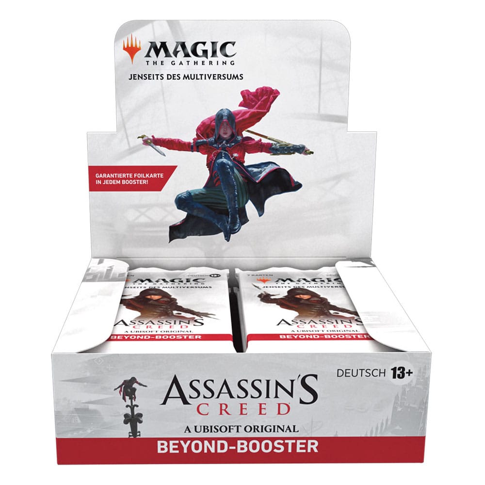 Magic the Gathering Jenseits des Multiversums: Assassin's Creed Beyond-Booster Display (24) deutsch