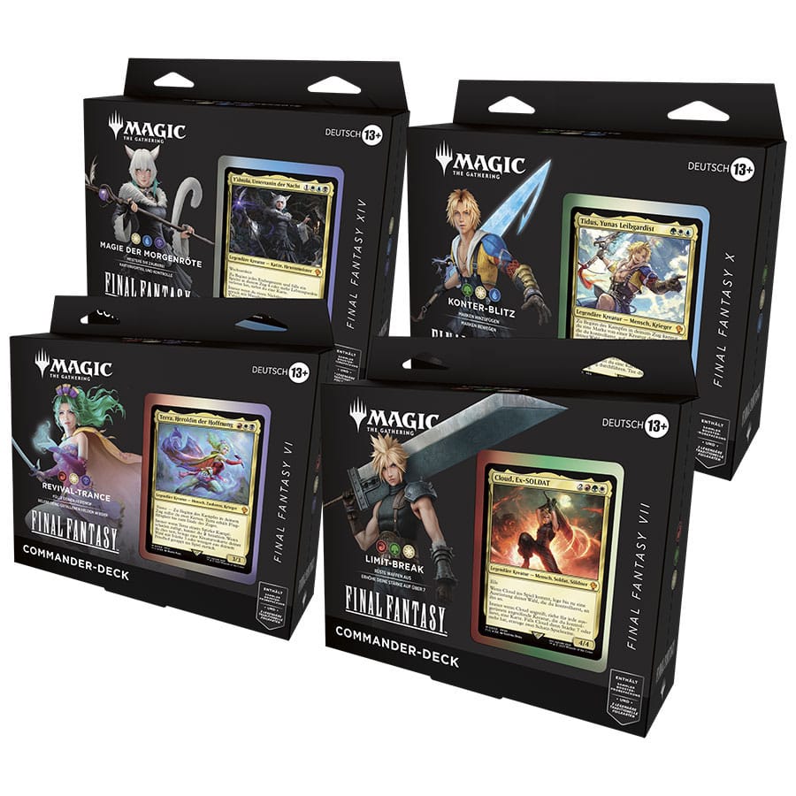 *Pre Order* Magic the Gathering Final Fantasy Commander-Decks Magie der Morgenröte deutsch