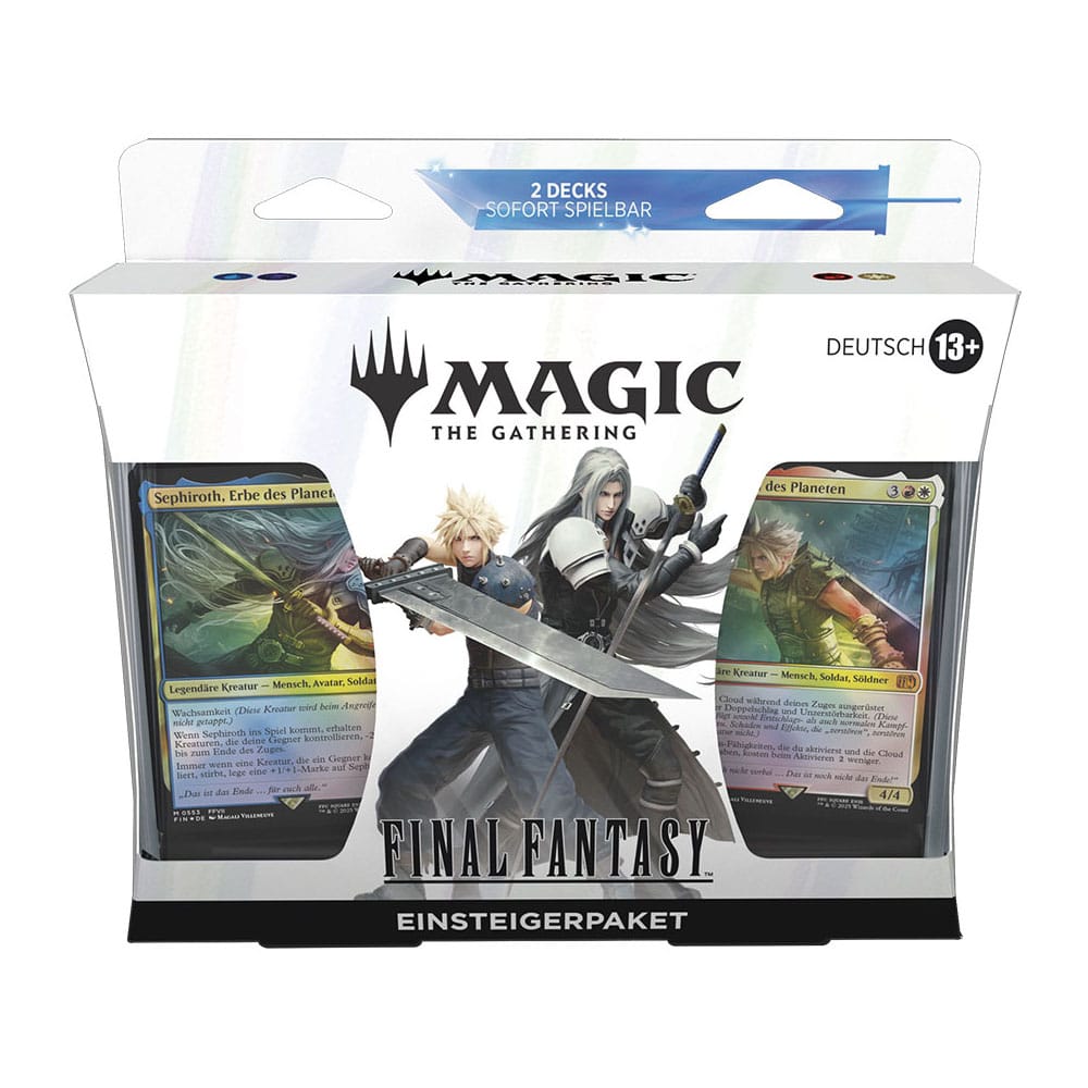 Magic the Gathering Final Fantasy Einsteigerpaket 2024 Display deutsch