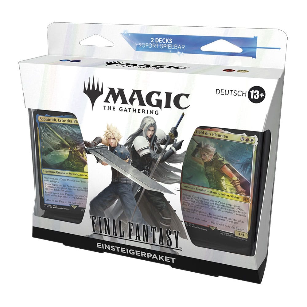 Magic the Gathering Final Fantasy Einsteigerpaket 2024 Display deutsch