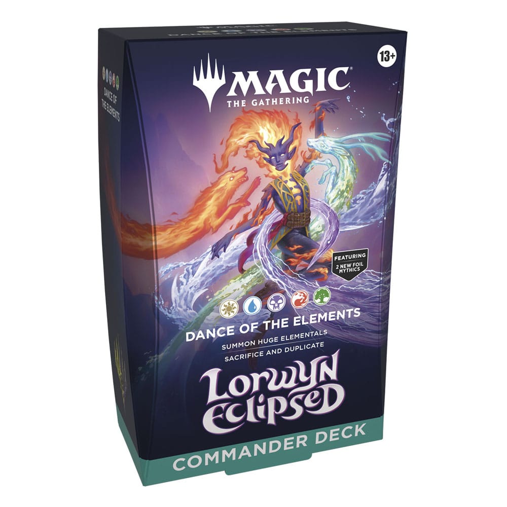 *Pre Order* Magic the Gathering Lorwyn Eclipsed Commander-Decks Dance of the Elements Display englisch