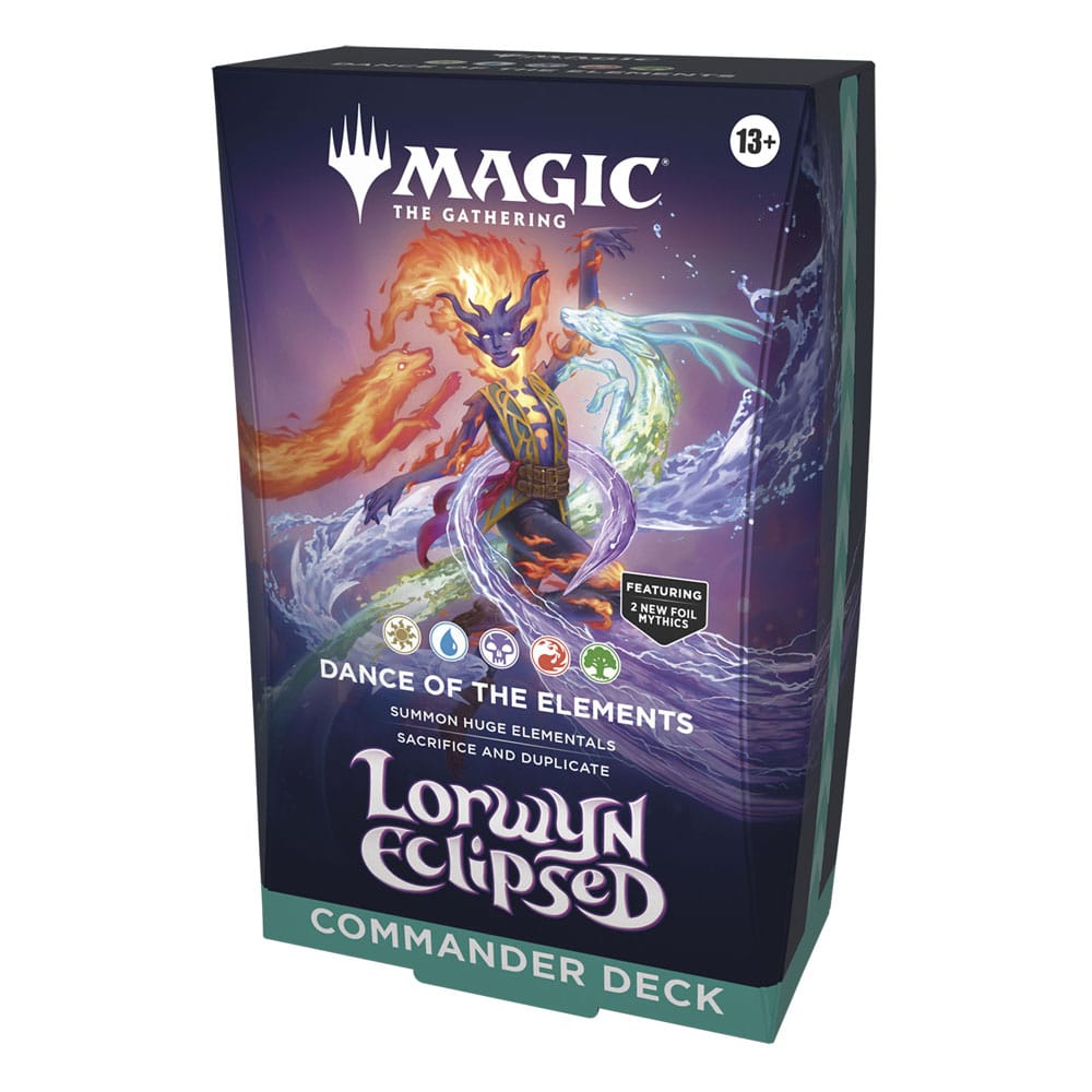 *Pre Order* Magic the Gathering Lorwyn Eclipsed Commander-Decks Dance of the Elements Display englisch