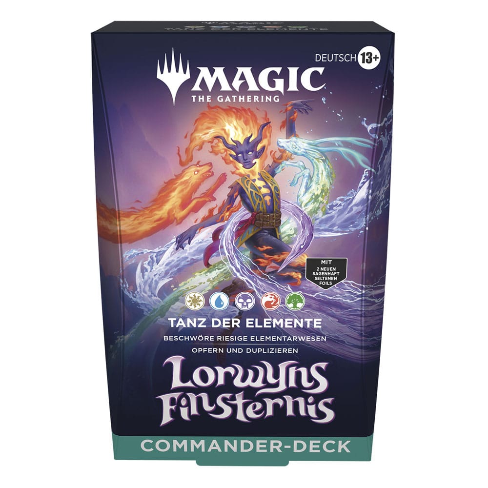 *Pre Order* Magic the Gathering Lorwyn Eclipsed Commander-Decks Tanz der Elemente deutsch