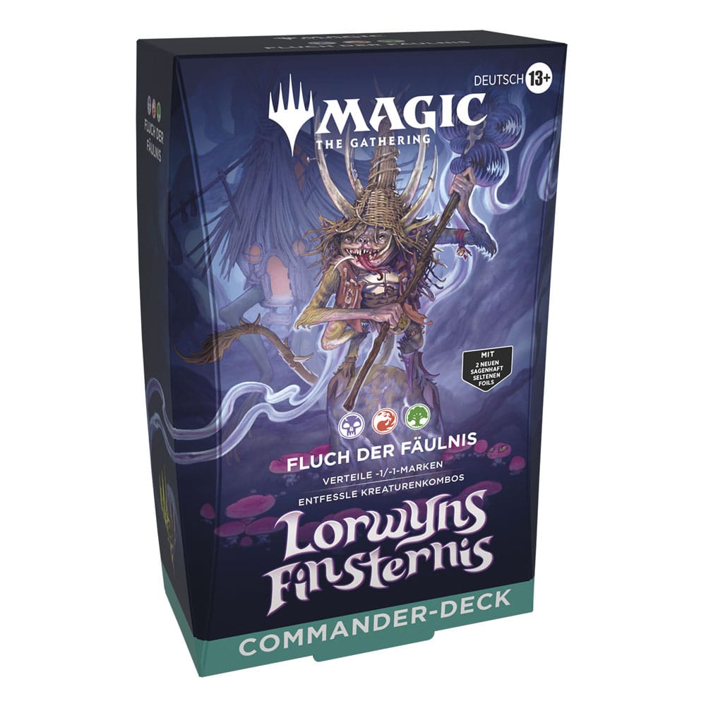 *Pre Order* Magic the Gathering Lorwyn Eclipsed Commander-Decks Fluch der Fäulnis deutsch