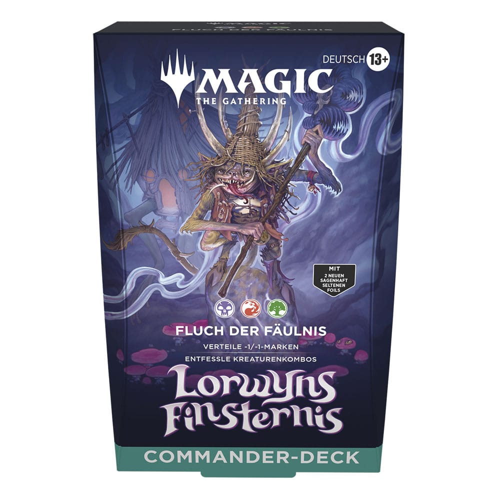 *Pre Order* Magic the Gathering Lorwyn Eclipsed Commander-Decks Fluch der Fäulnis deutsch