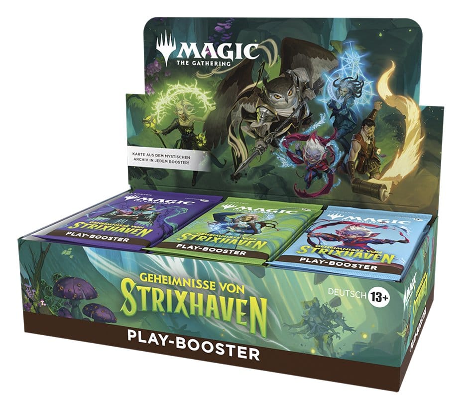 Magic the Gathering Geheimnisse von Strixhaven Play-Booster Display (30) englisch