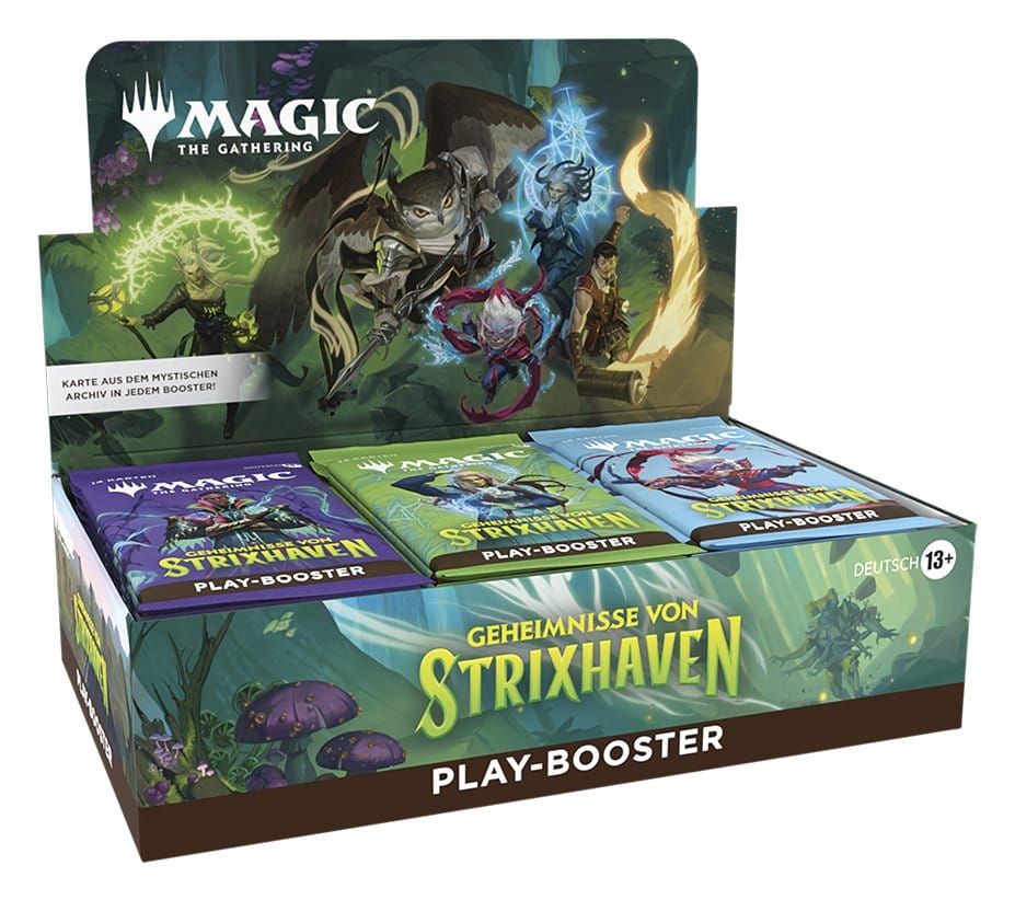 Magic the Gathering Geheimnisse von Strixhaven Play-Booster Display (30) englisch