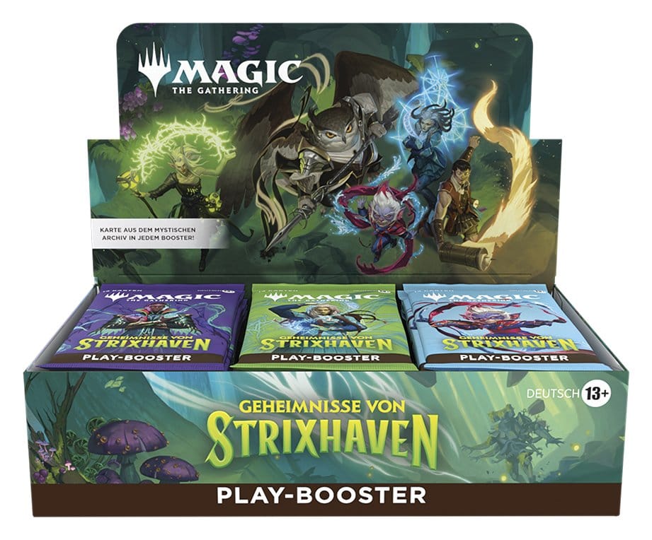 Magic the Gathering Geheimnisse von Strixhaven Play-Booster Display (30) englisch