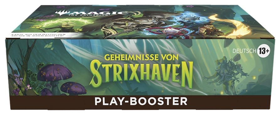 Magic the Gathering Geheimnisse von Strixhaven Play-Booster Display (30) englisch