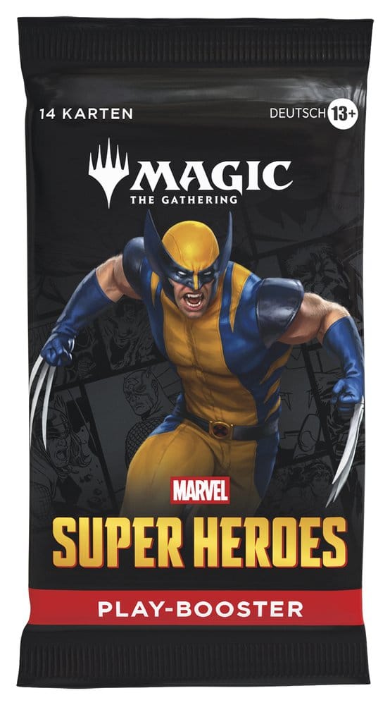 Magic the Gathering Marvel Super Heroes Play-Booster Display (30) englisch