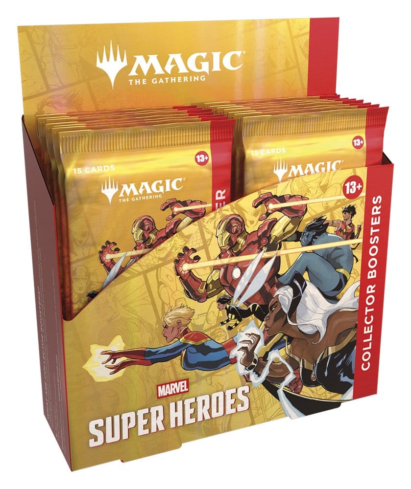 Magic the Gathering Marvel Super Heroes Sammler Booster Display (12) englisch