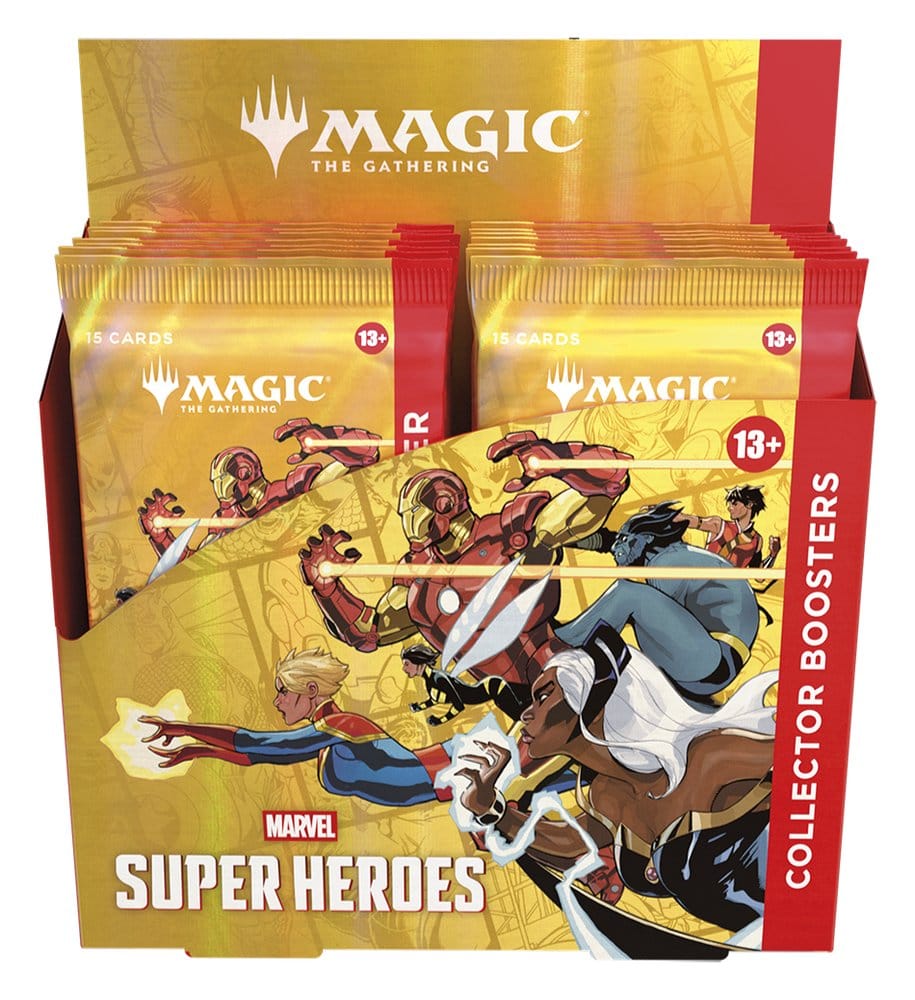 Magic the Gathering Marvel Super Heroes Sammler Booster Display (12) englisch