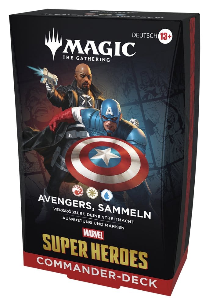 Magic the Gathering Marvel Super Heroes Magic the Gathering Marvel Super Heroes Commander Deck Avengers Sammeln deutsch