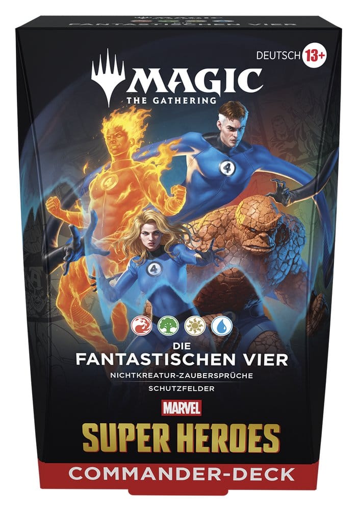 Magic the Gathering Marvel Super Heroes Magic the Gathering Marvel Super Heroes Commander Deck Fantastischen Vier deutsch