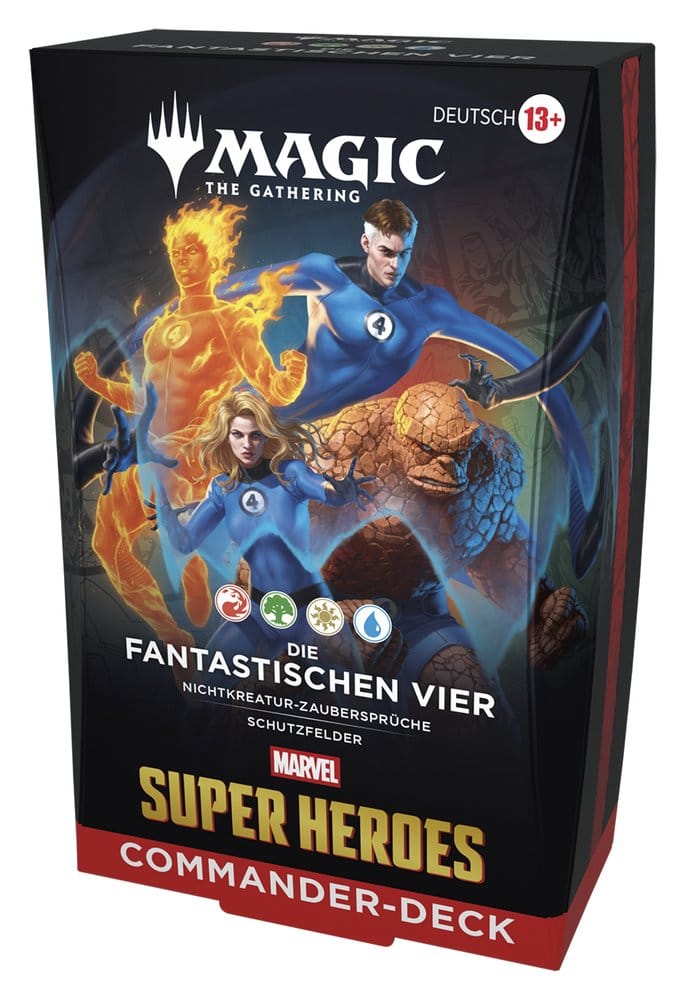 Magic the Gathering Marvel Super Heroes Magic the Gathering Marvel Super Heroes Commander Deck Fantastischen Vier deutsch