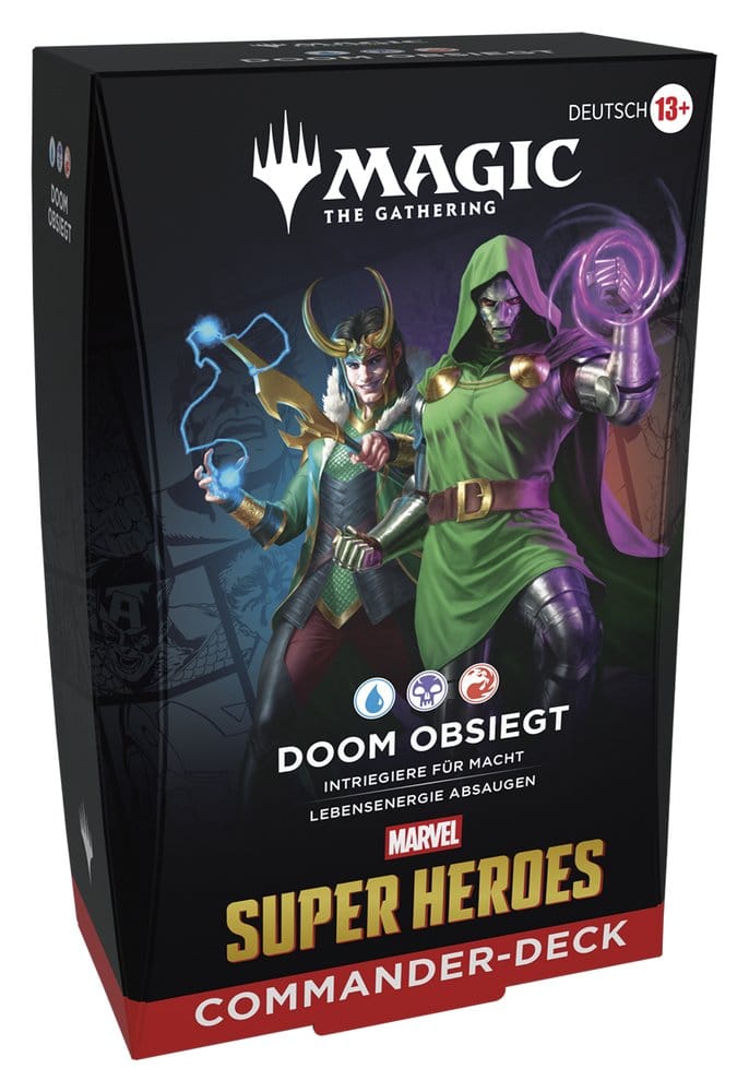Magic the Gathering Marvel Super Heroes Magic the Gathering Marvel Super Heroes Commander Deck Doom Obsiegt deutsch