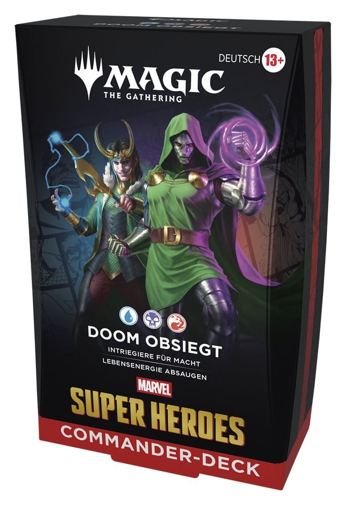Magic the Gathering Marvel Super Heroes Magic the Gathering Marvel Super Heroes Commander Deck Doom Obsiegt deutsch