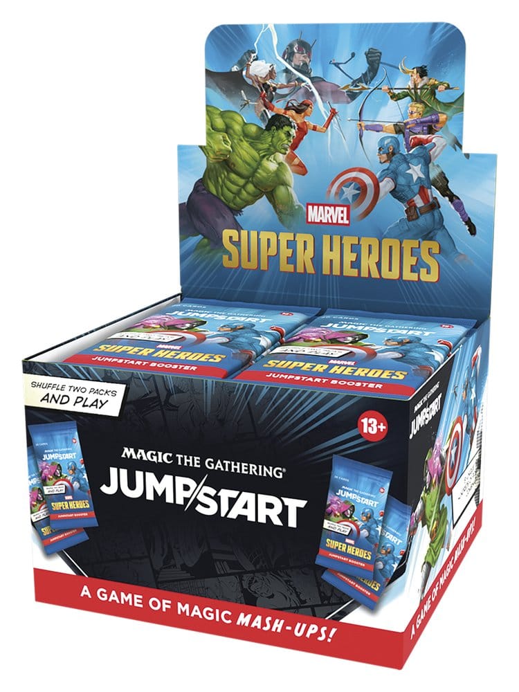 Magic the Gathering Marvel Super Heroes Jumpstart Booster Display (24) englisch