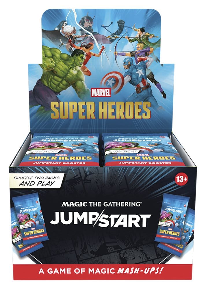 Magic the Gathering Marvel Super Heroes Jumpstart Booster Display (24) englisch