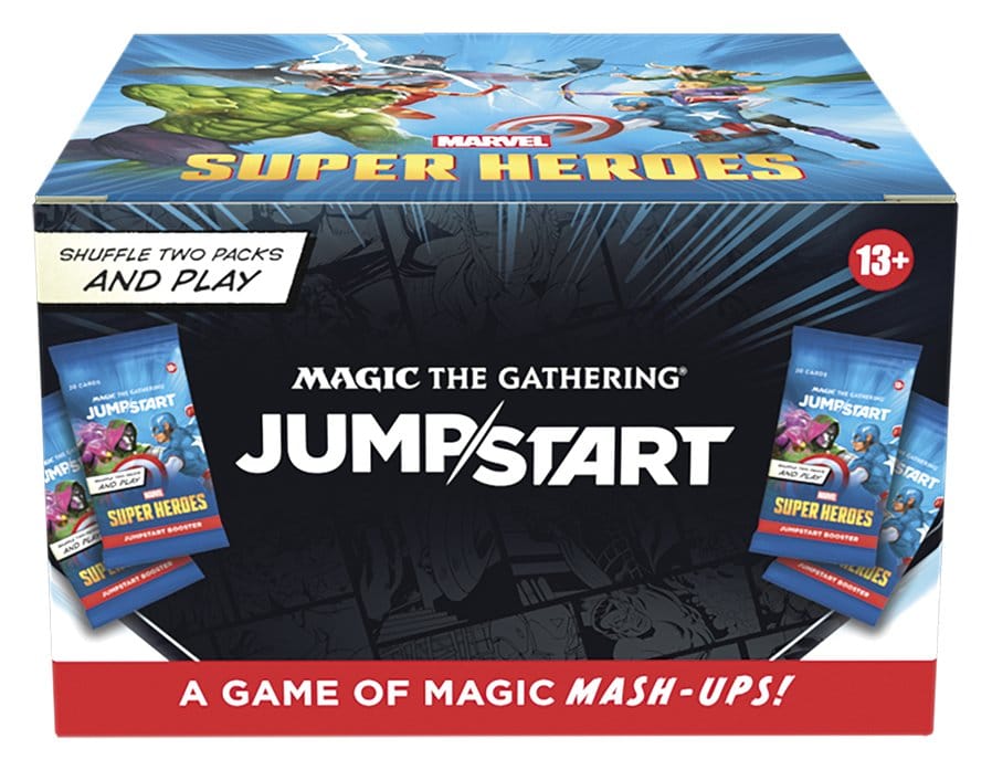 Magic the Gathering Marvel Super Heroes Jumpstart Booster Display (24) englisch
